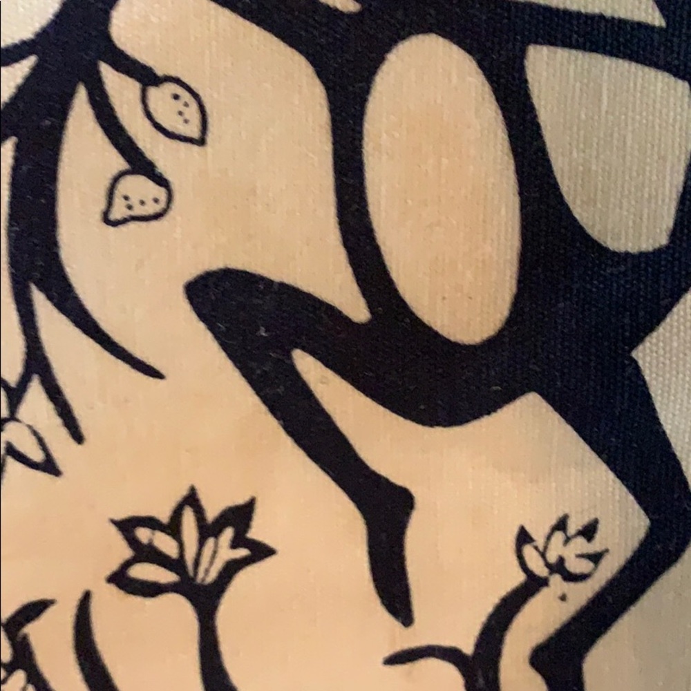 Lilly Pulitzer | Vintage Canvas Monkeys with Cocktails Print Tote - Picture 8 of 8